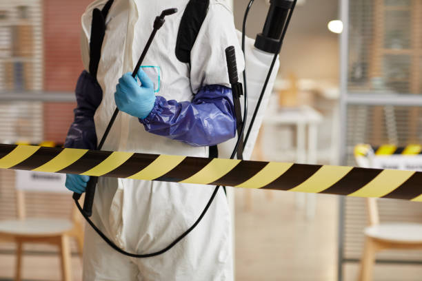 Professional Biohazard Cleanup technician working in Ceresco, NE